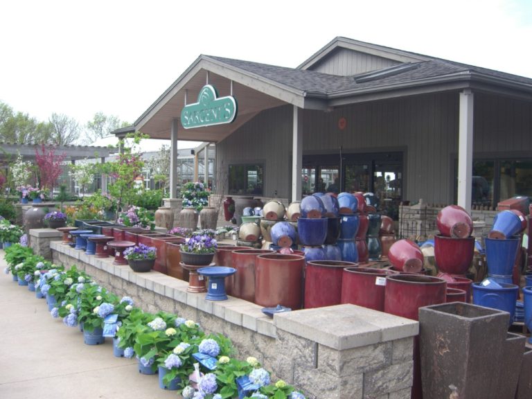 Sargent North’s new garden center was one of several projects completed in 2002.