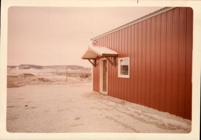 The first newly constructed building at Sargent’s North.